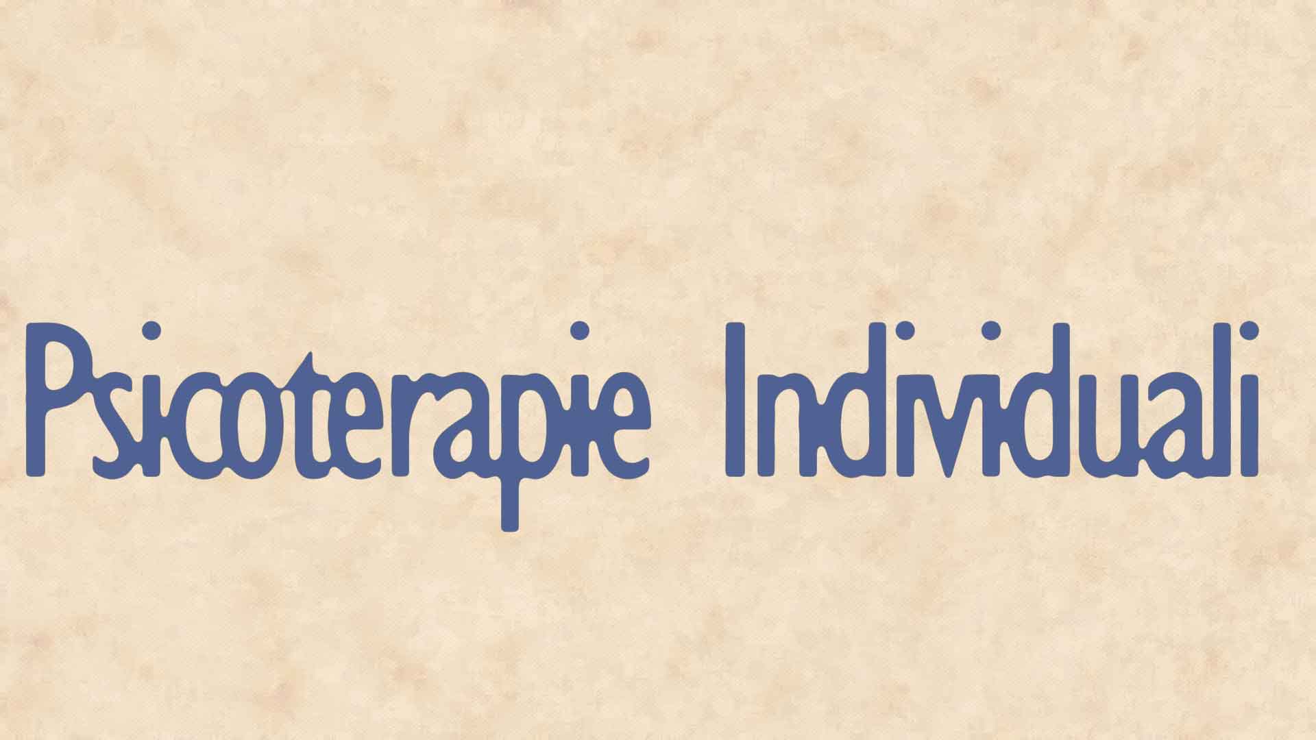 psicoterapie individuali